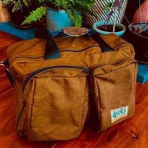 Vintage REI Cloth Weekender Duffle Bag